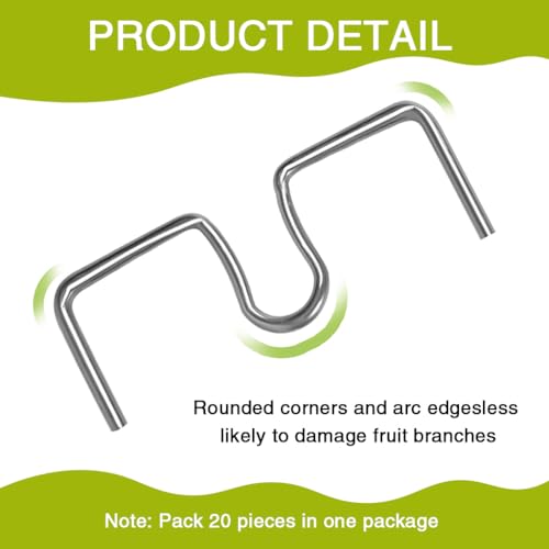 HASTHIP® Plant Branch Benders Fruit Tree Spreader Support Puller Tying Machine Farm Tools New Plum Open Angle Stereotyped Bending Tool 2 PCS HASTHIP® Plant Branch Benders Fruit Tree Spreader Support Puller Tying Machine Farm Tools New Plum Open Angle Stereotyped Bending Tool 2 PCS